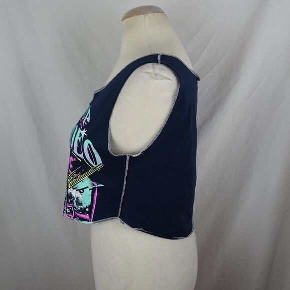 AC / DC Blow up Your Video Women Crop Top Size L - Picture 2 of 9